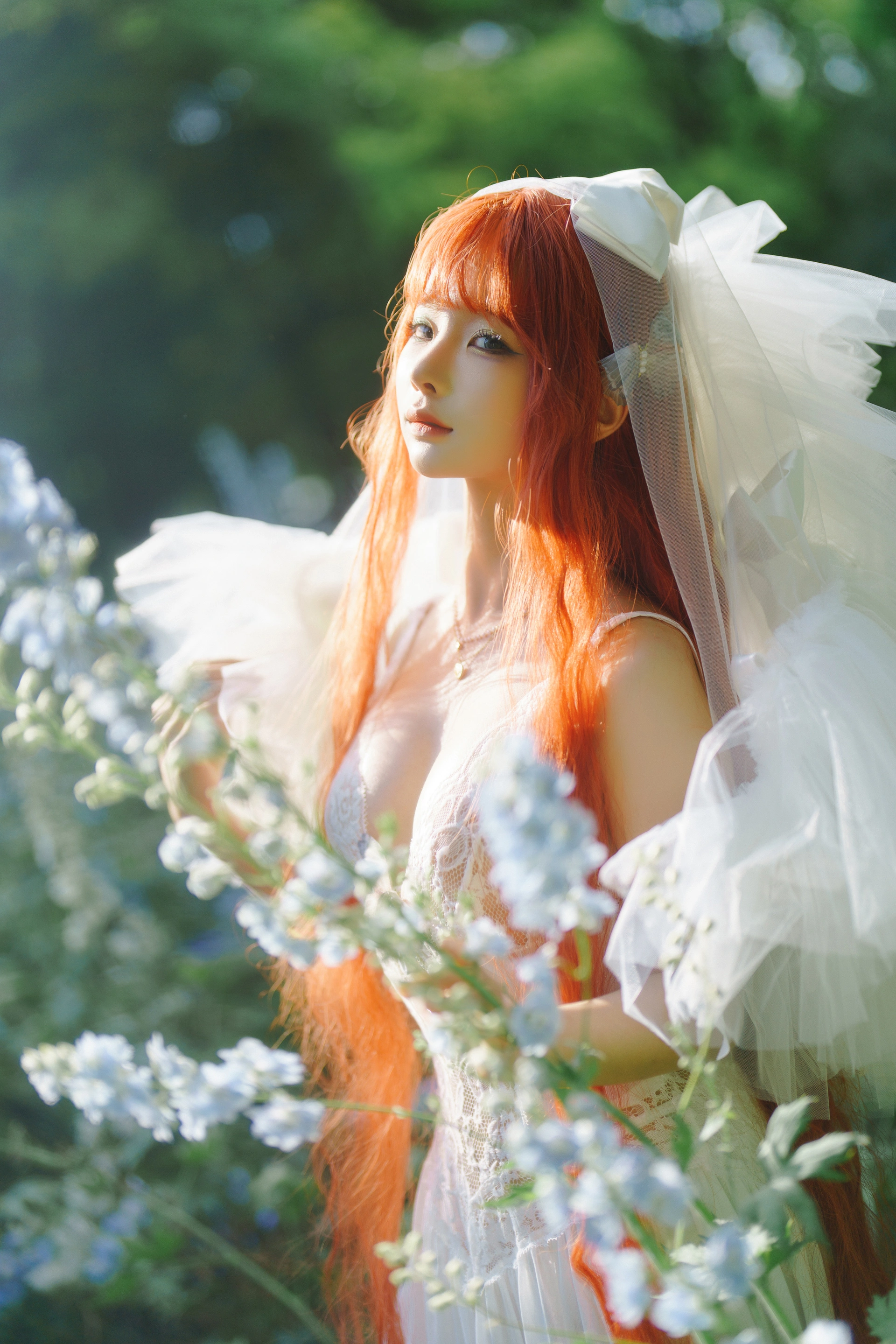 蠢沫沫 – No.396 花丛婚纱 1